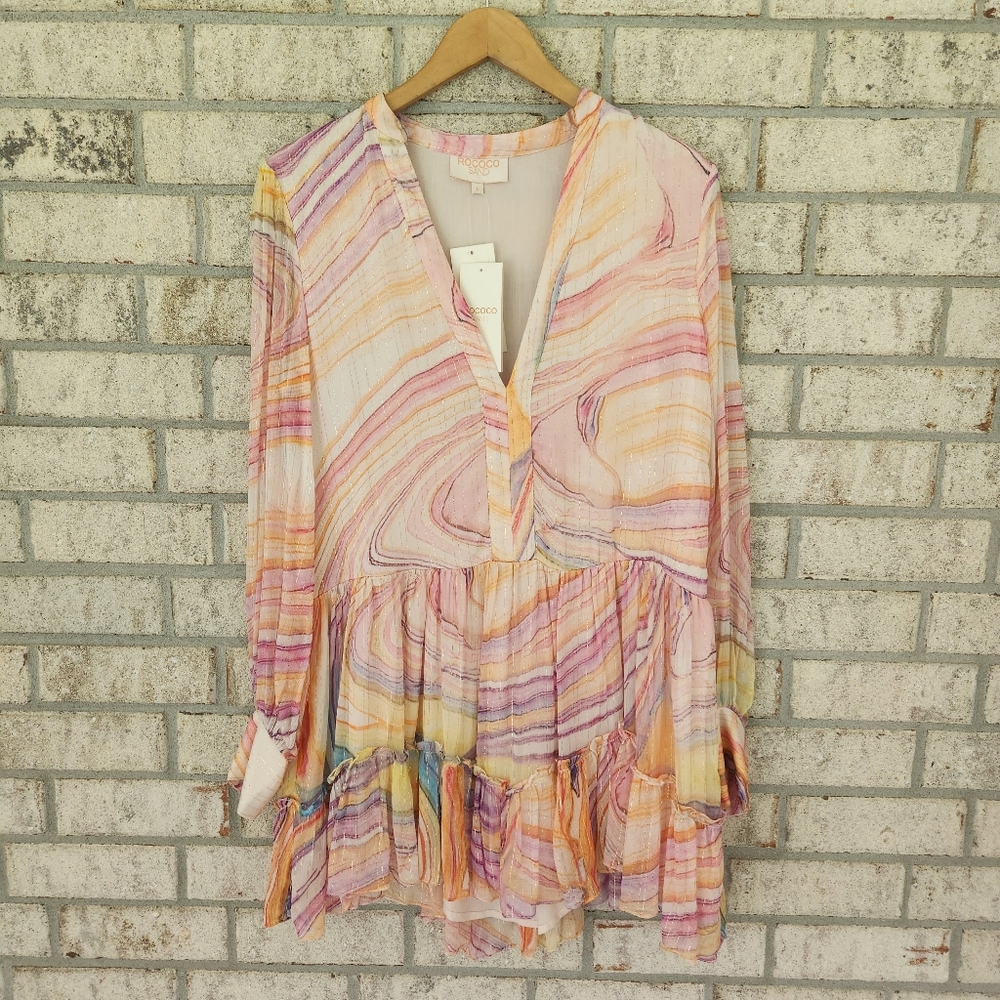 NWT Rococo Sand Eira Mini Dress - Picture 3 of 9